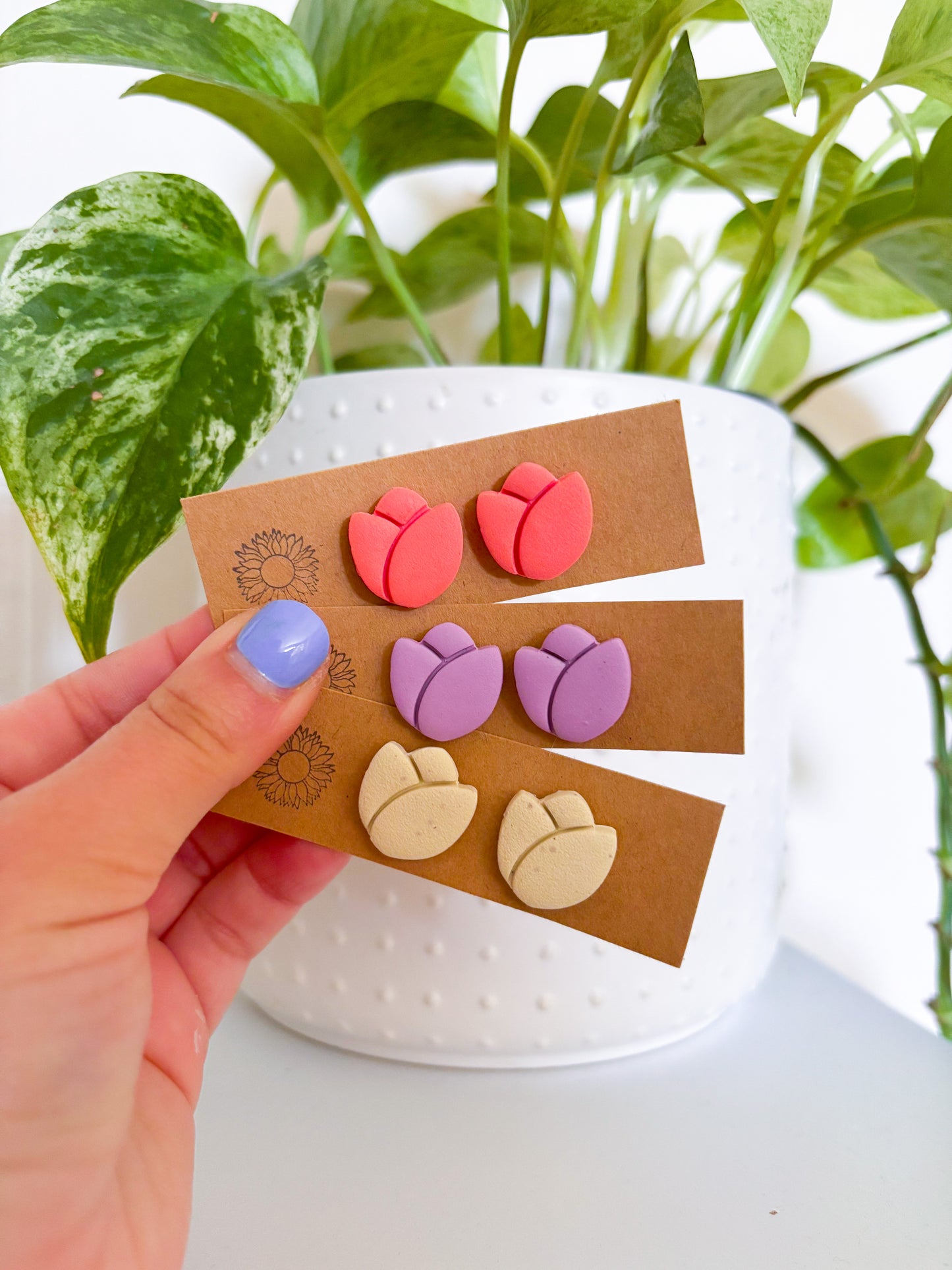 Tulip Studs
