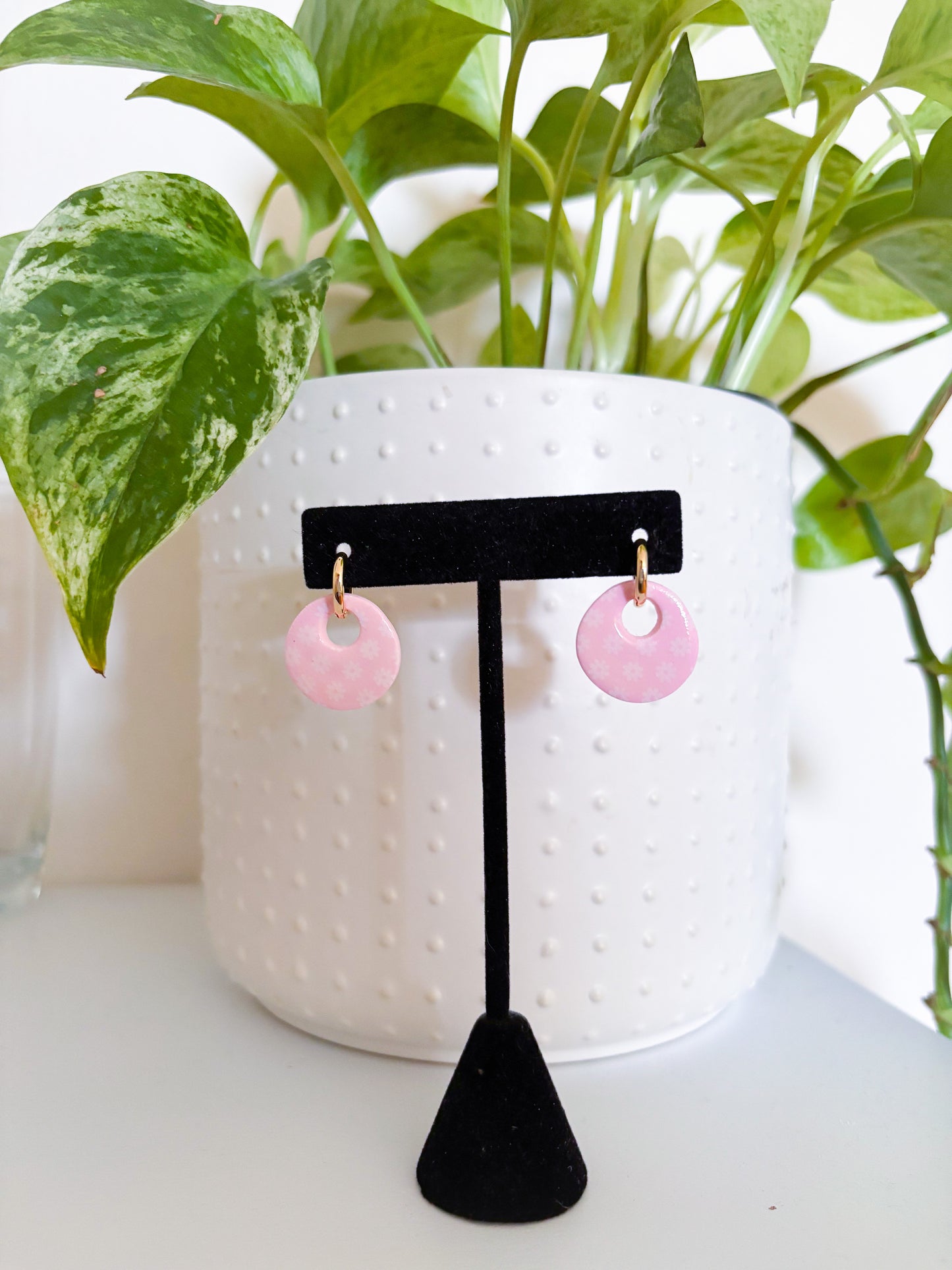 CHARM BAR Pink Floral Charm