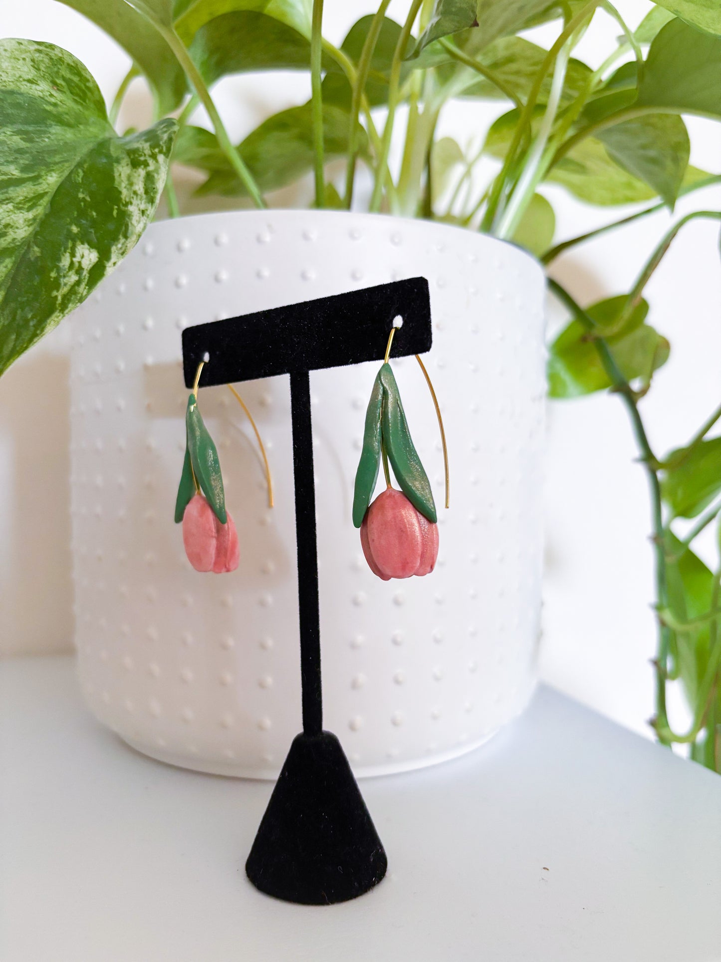 3D Tulip Dangles
