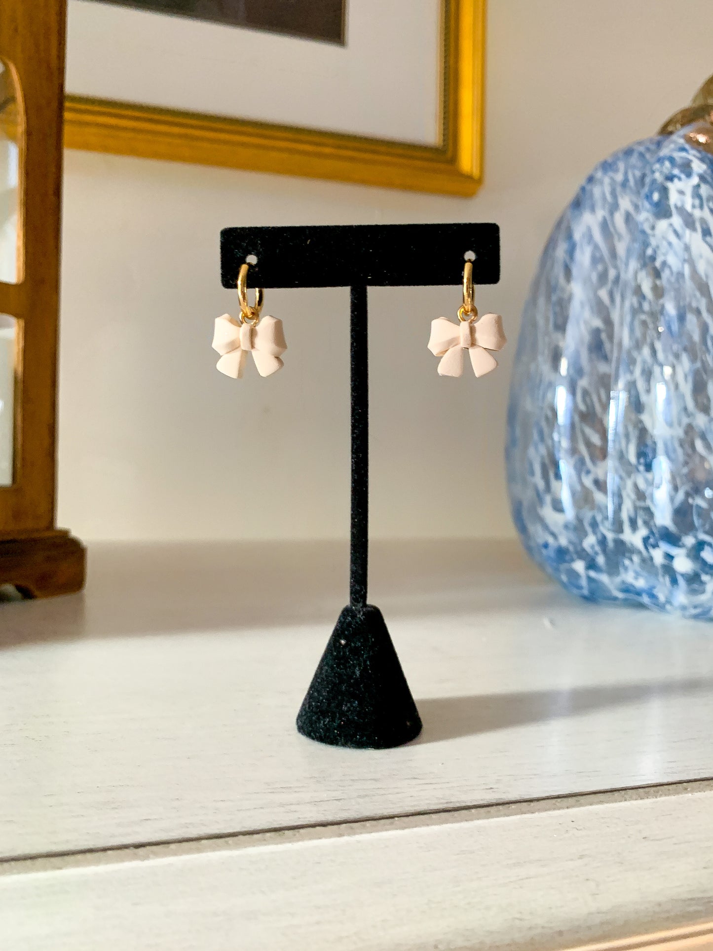 CHARM BAR Cream Bow