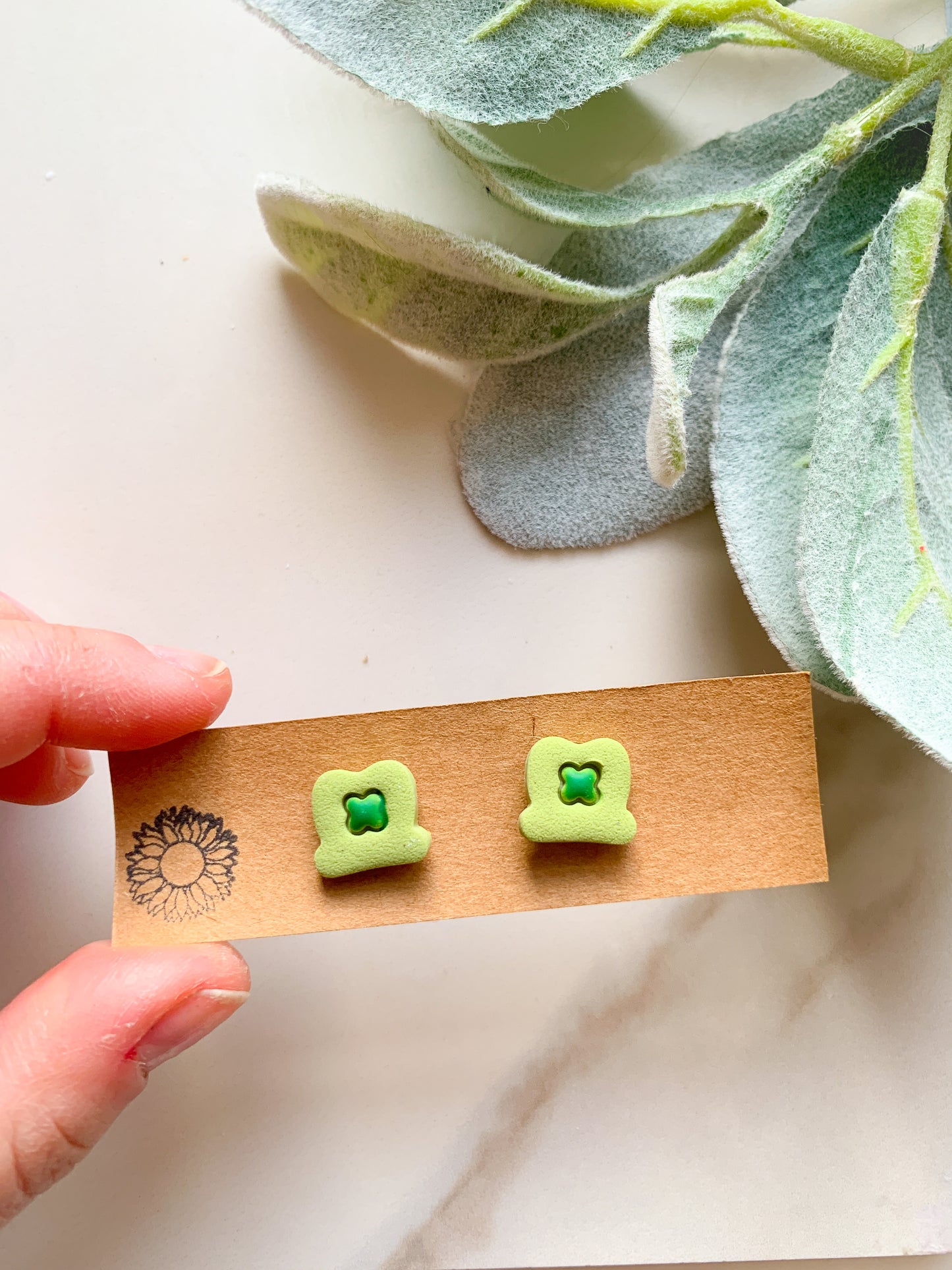 Lucky Charms Leprechaun Hat Studs
