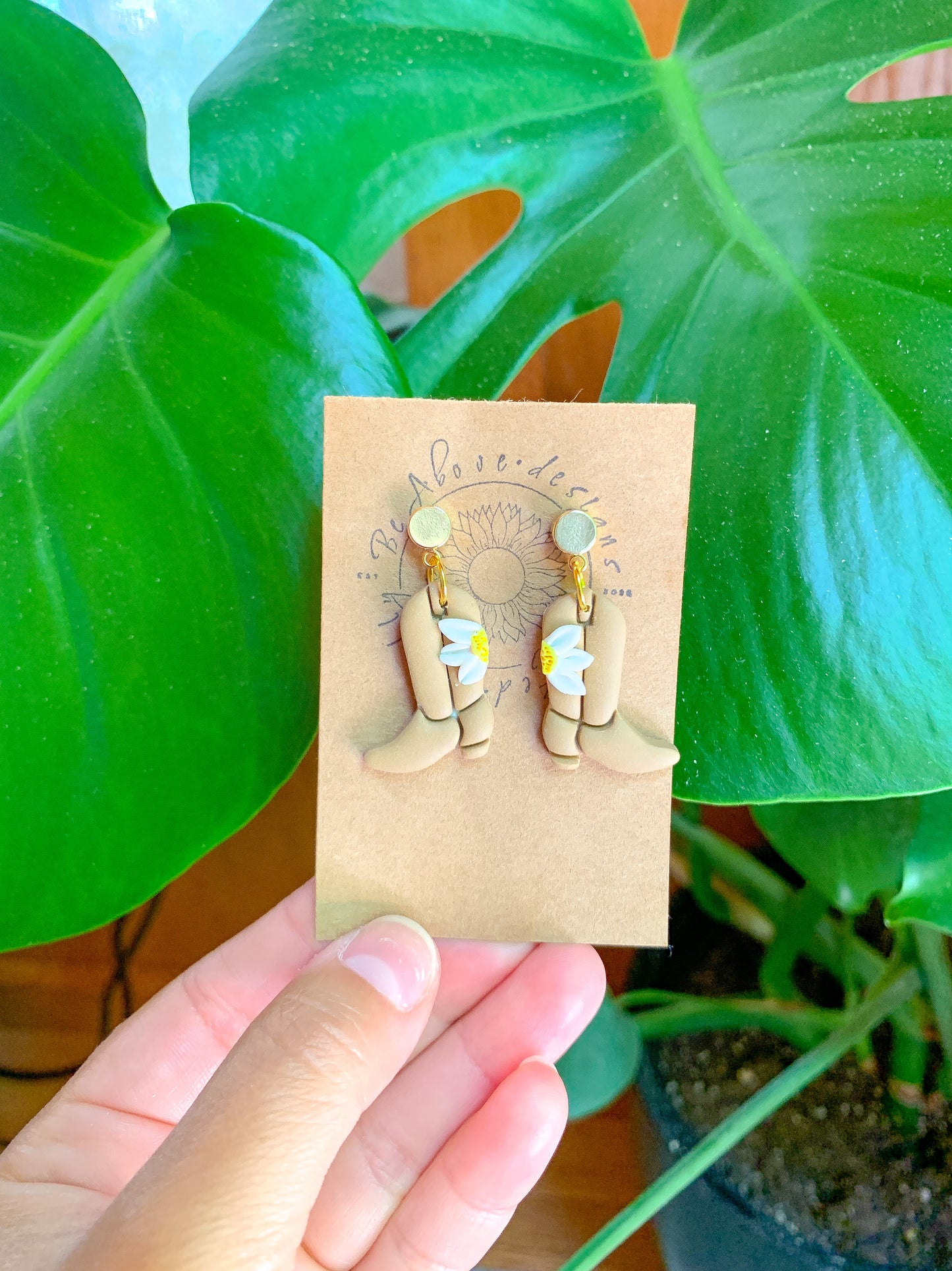 Daisy Cowgirl Boot Dangles