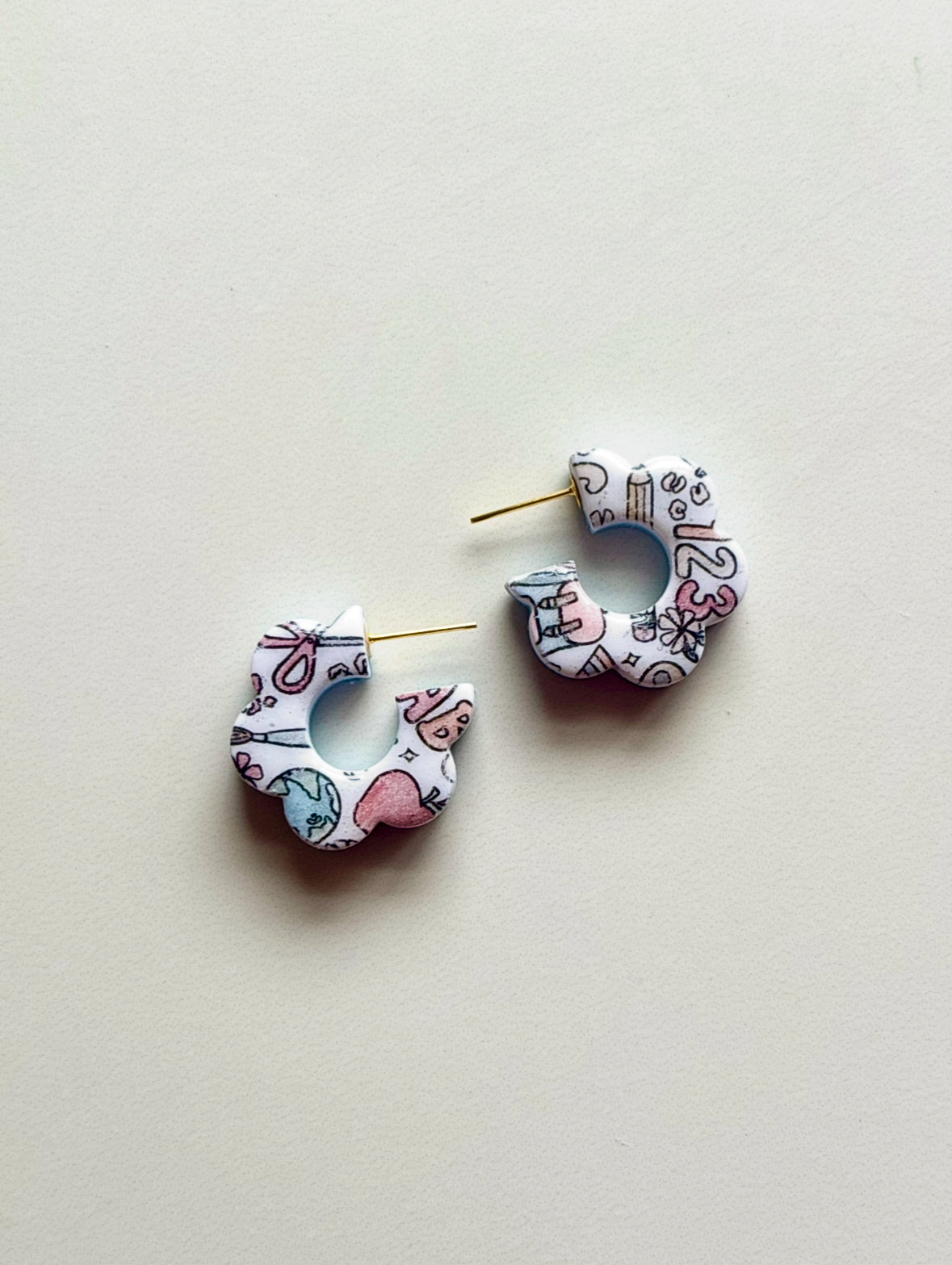 REVERSIBLE Teacher Hoops