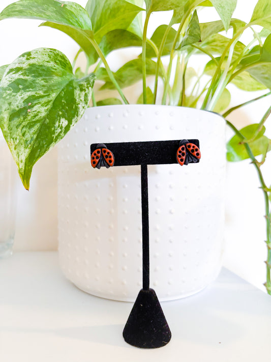 Lady Bug Studs