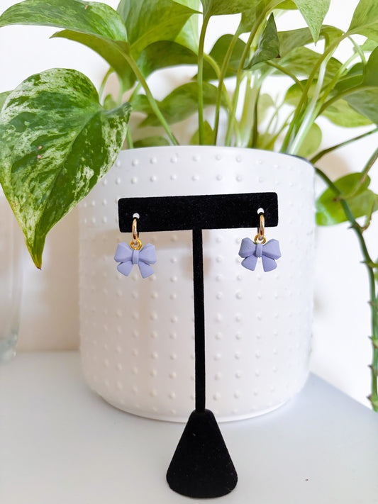 CHARM BAR Blue Bow Charm