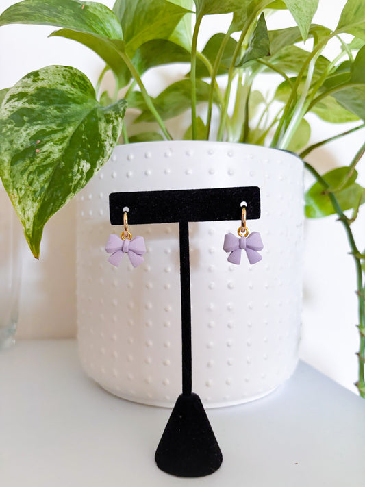 CHARM BAR Lavender Bow Charm