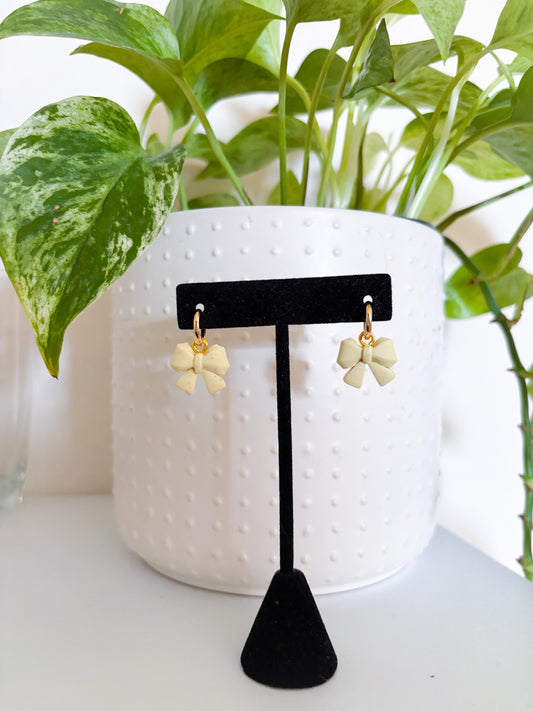 CHARM BAR Pastel Yellow Bow Charm