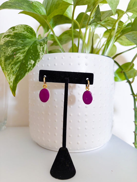 CHARM BAR Reversible Tulips Charm