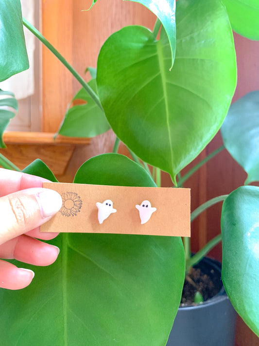 Mini Ghost Studs