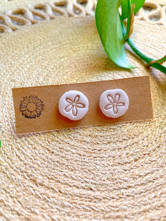 Sand Dollar Studs