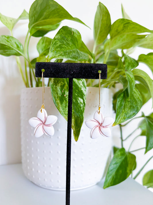 Plumeria Flower Dangles