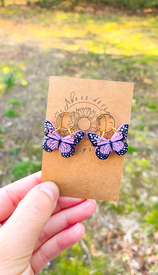 Butterfly Dangles (Multiple Colors)