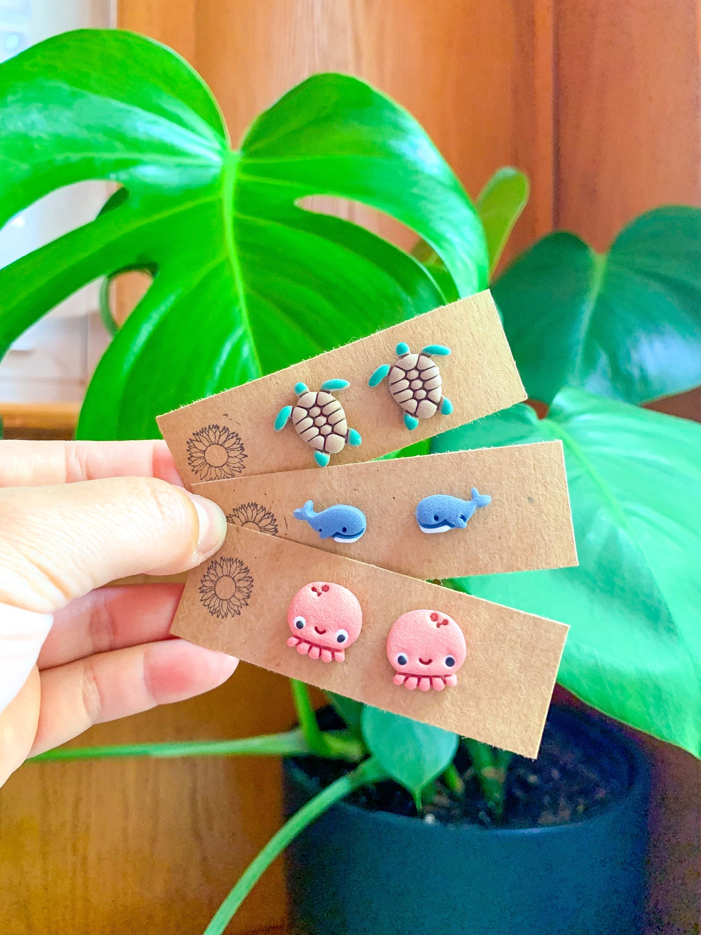 Ocean Critter Studs