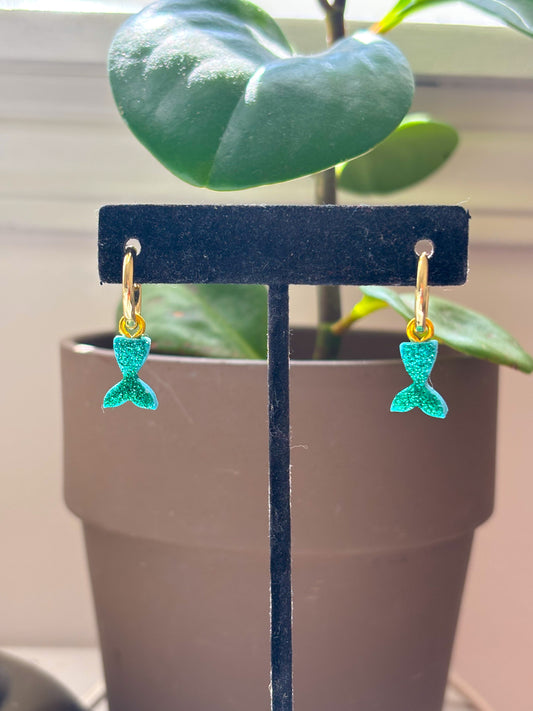 CHARM BAR Sparkly Mermaid Tail Charms