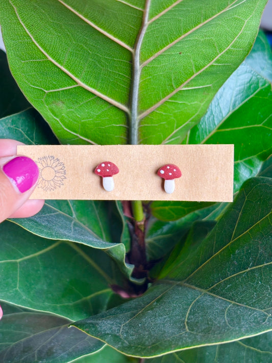 Mini Mushroom Studs