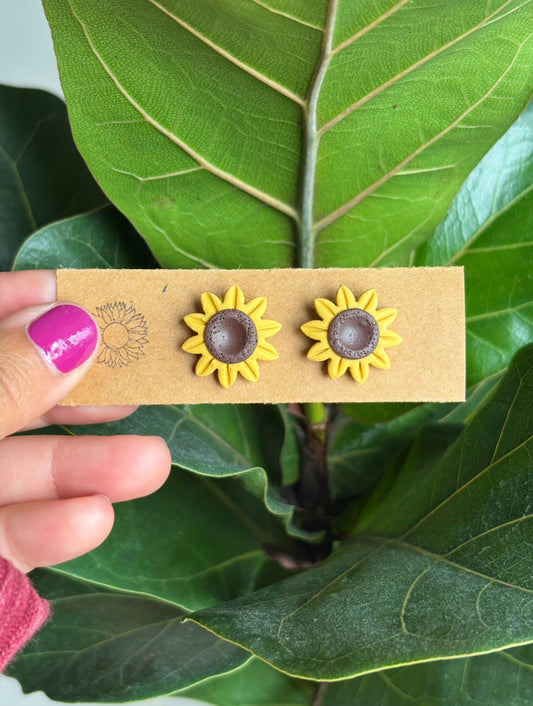 Sunflower Studs