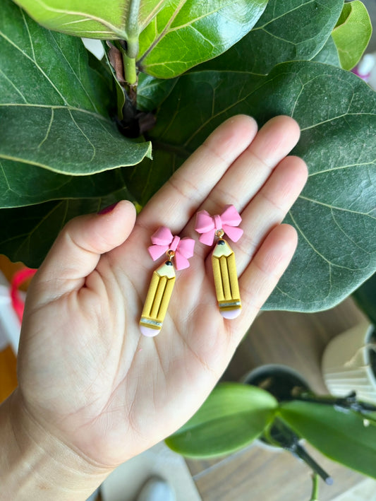Bow Pencil Dangles