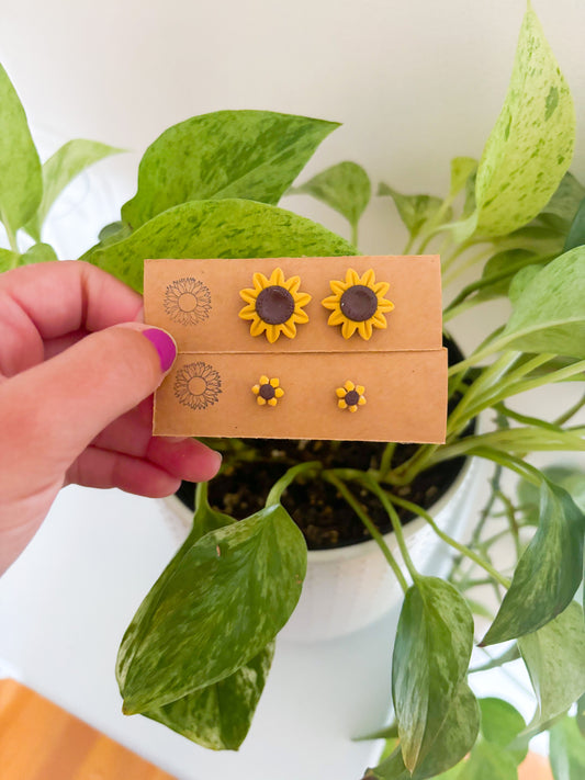 Sunflower Studs