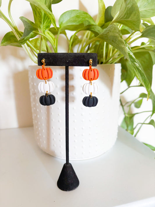 Halloween Pumpkin Dangles