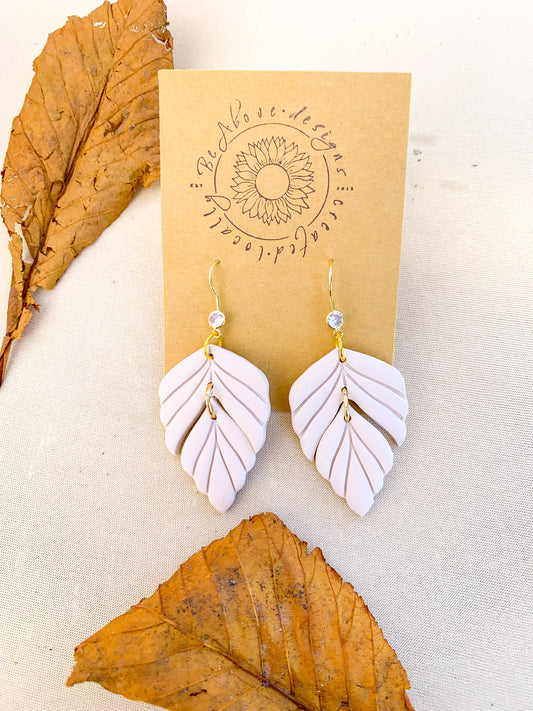Elegant Cream Foliage Dangles